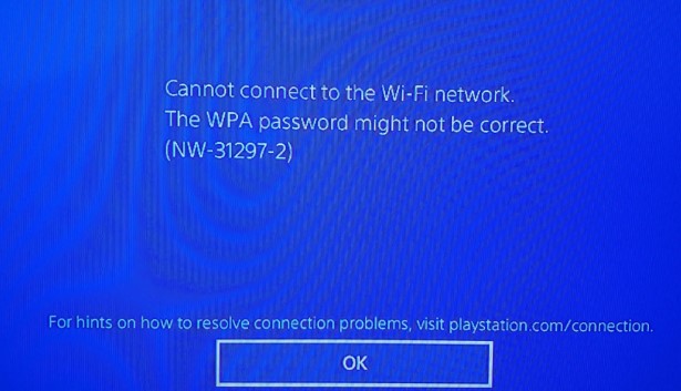 Wifi on online ps4