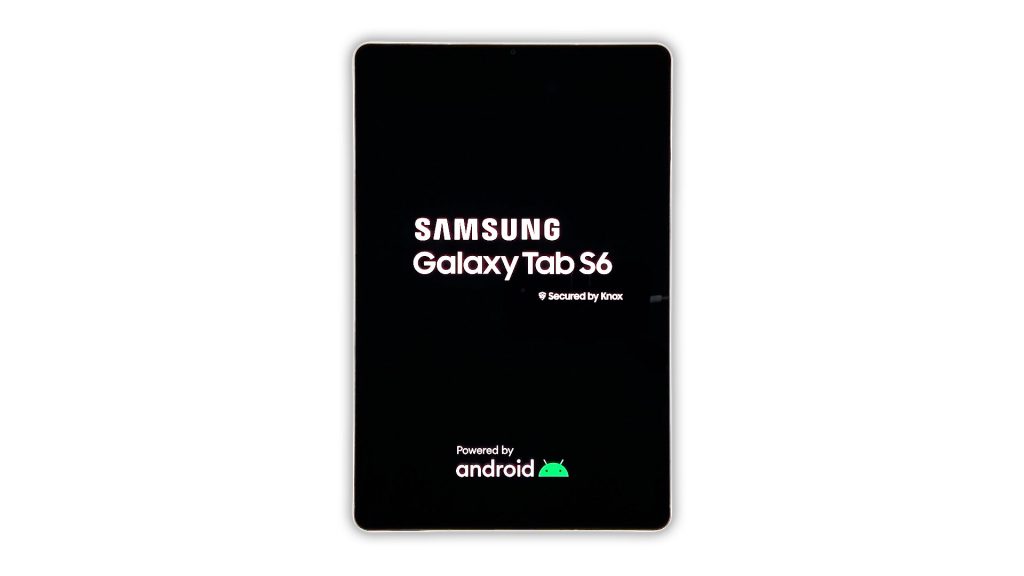 Galaxy tab black clearance screen