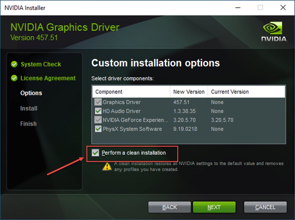 nvidia driver