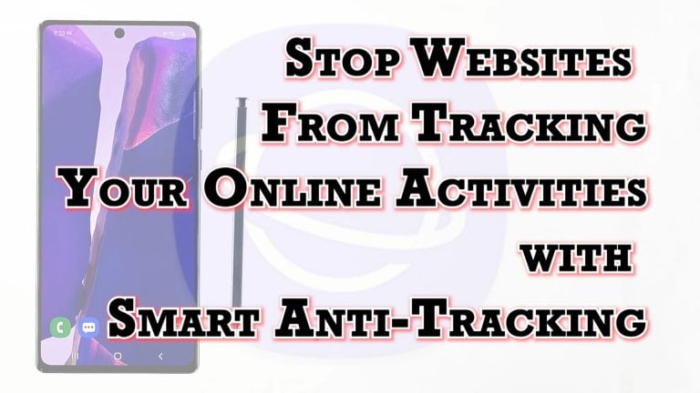 remove tracking cookies note20 samsung browser featured