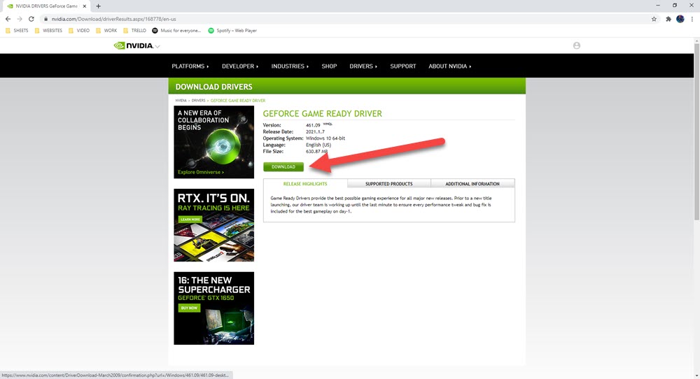 GeForce Experience Scanning Failed