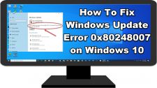 Windows Update Error 0x80248007
