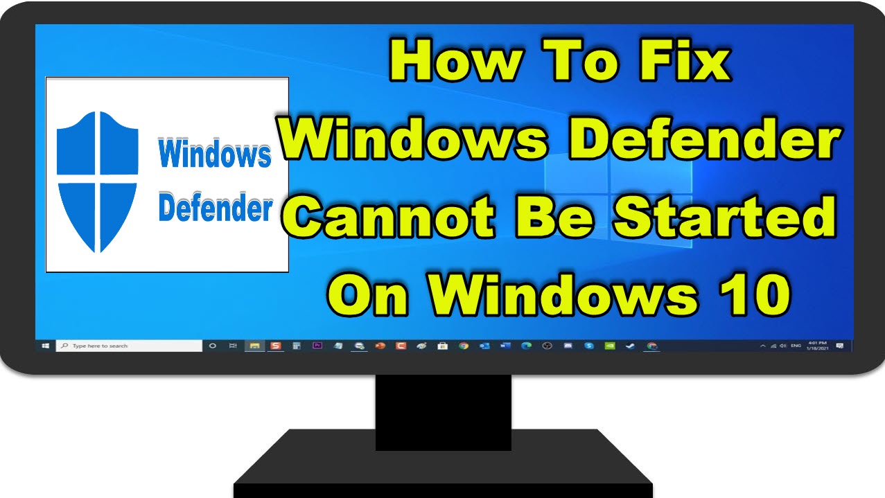 windows 10 defender won t turn on