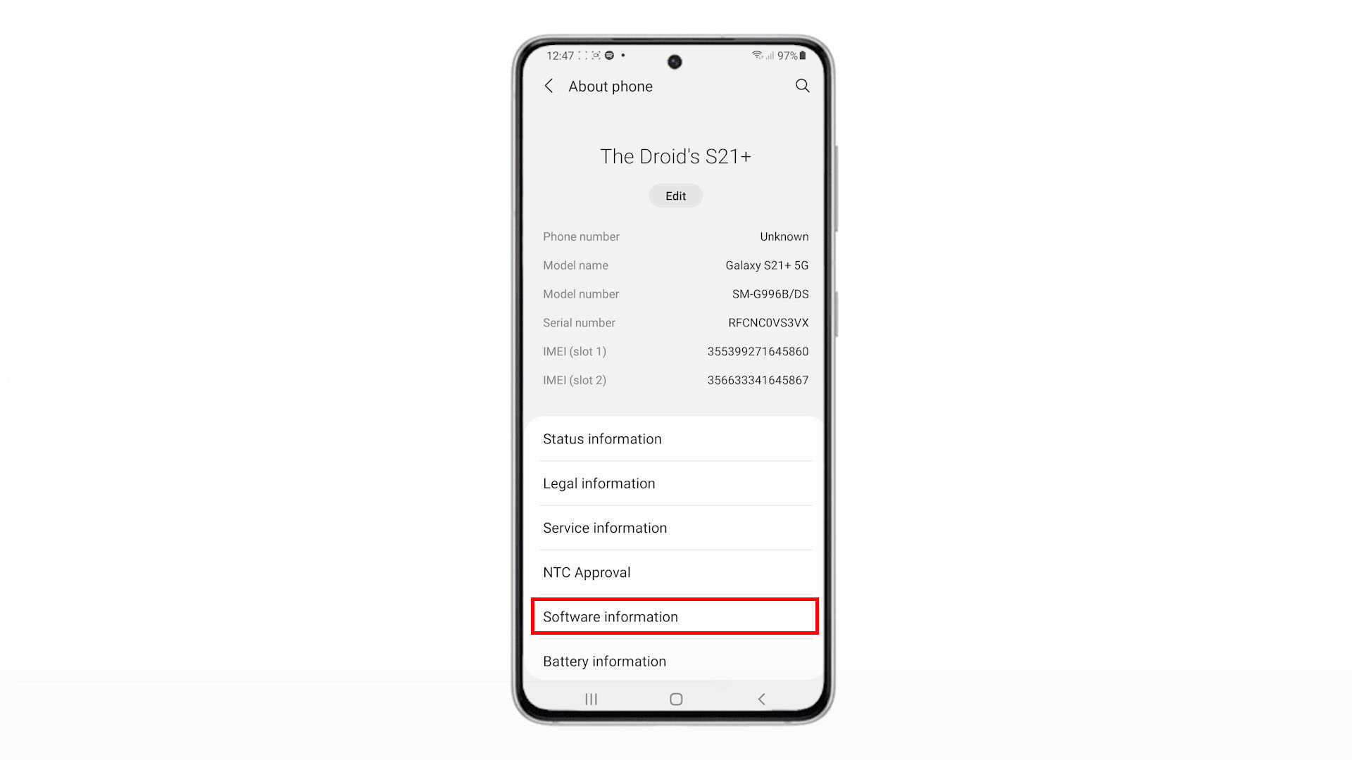 How to Enable Developer Options on Samsung Galaxy S21 Developer Mode