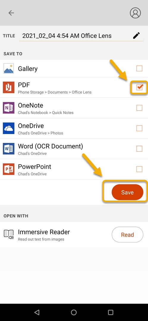 attach pdf to text message android