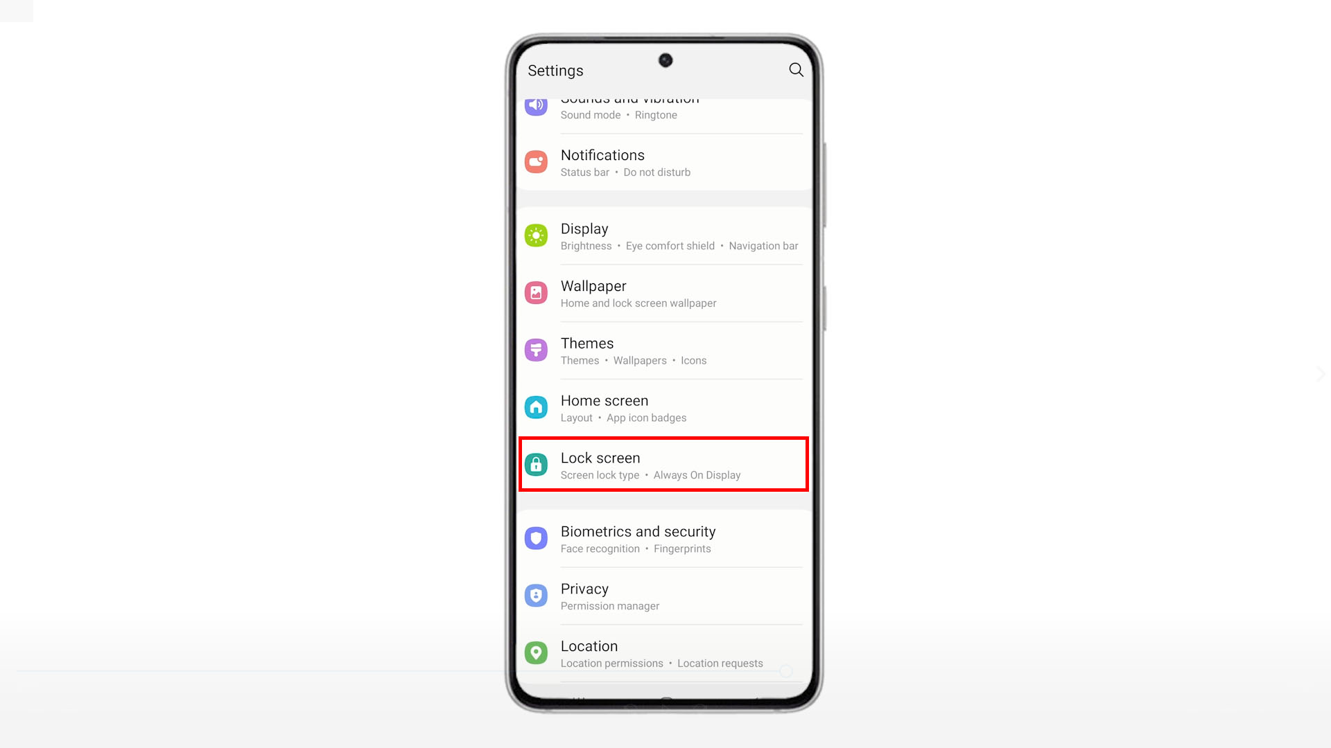 How to Show Contact Info on Galaxy S21 Lock screen