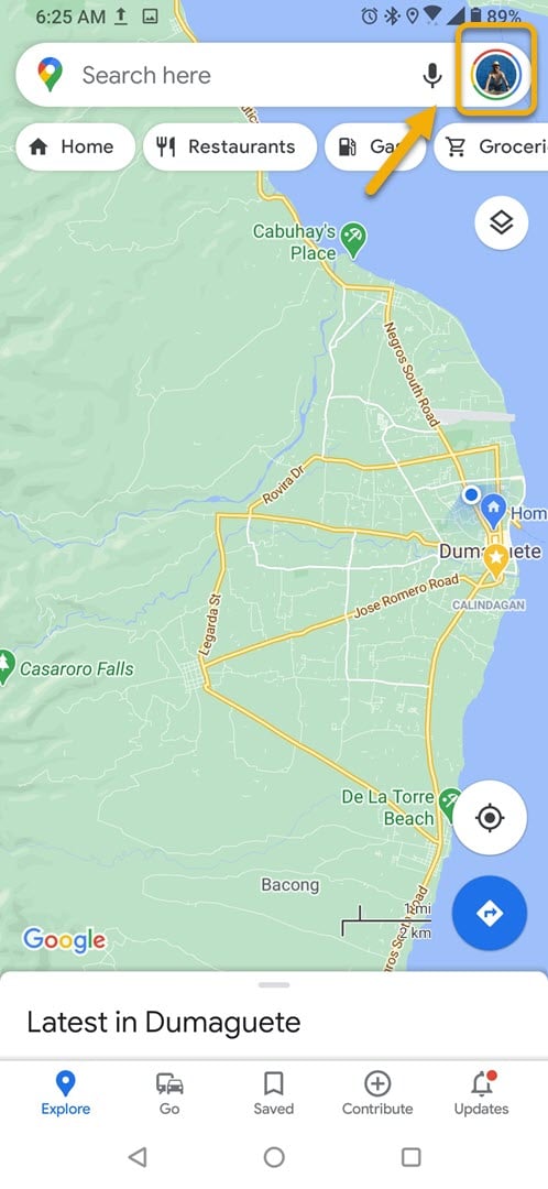 Controlling Spotify while on Google Maps