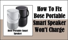 Portable Smart Speaker Won't Charge