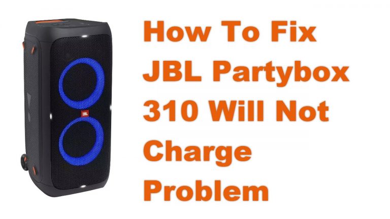 How To Fix JBL Partybox 310 Will Not Charge Problem