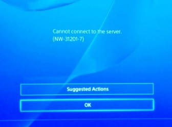 PS4 NW 31201 7 error