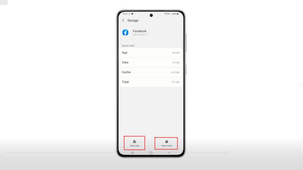 clear app cache and data galaxy s21 clear2