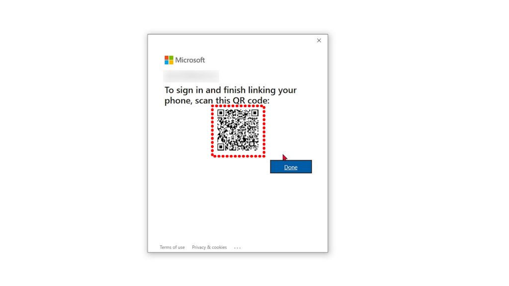 link to windows qr code