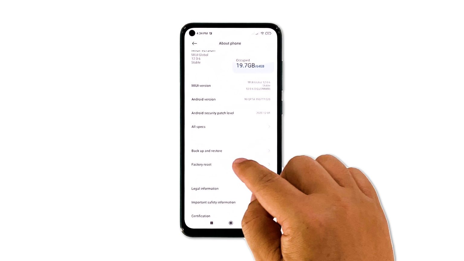 redmi note 9 not opening