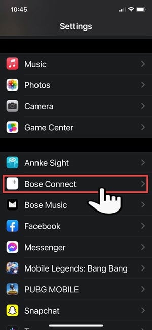 Bose connect app does not detect Bose SoundLink Mini II