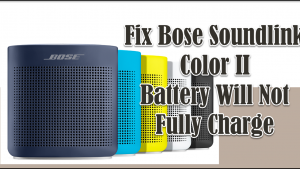 Fix Bose Soundlink Color II Battery Will Not Fully Charge