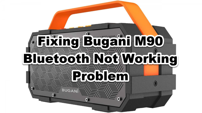 Fixing Bugani M90 Bluetooth Not Working Problem
