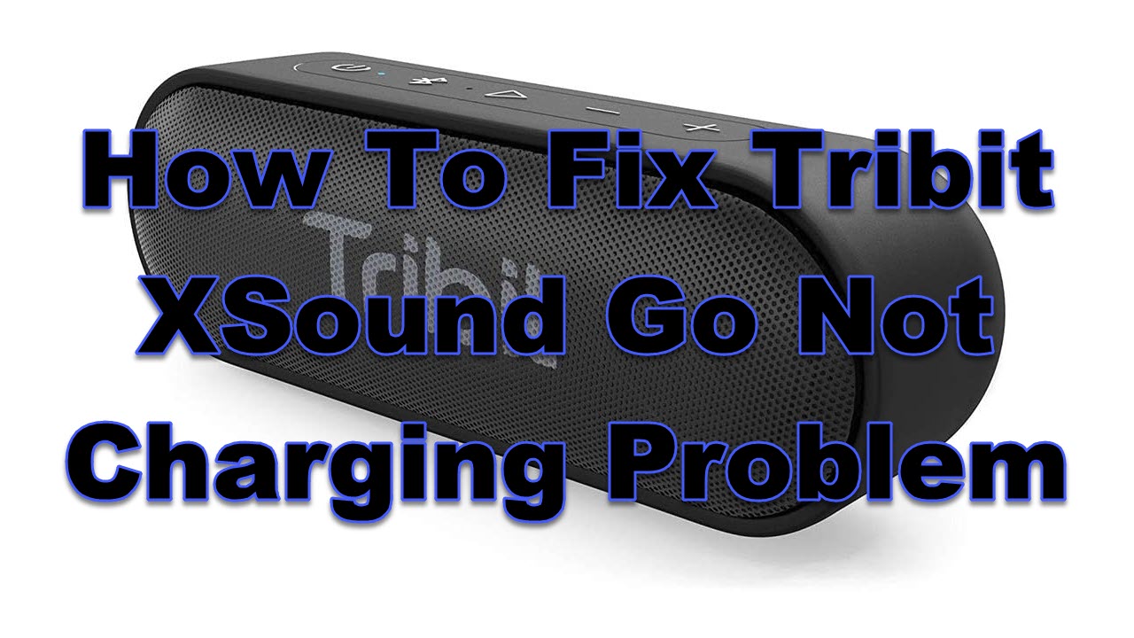 tribit xsound go charging