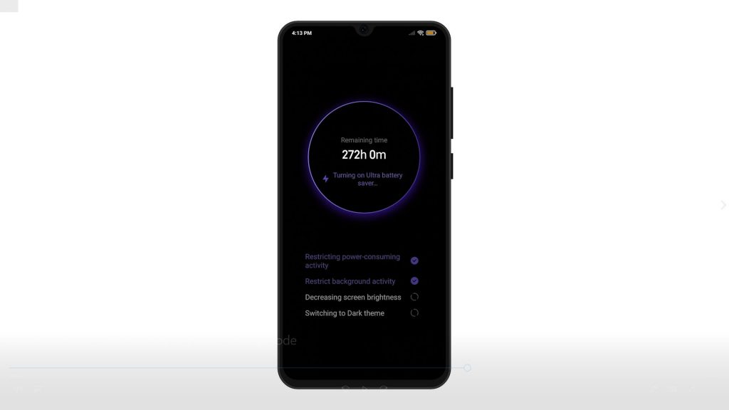 activate redmi note8pro battery saver activatedultra