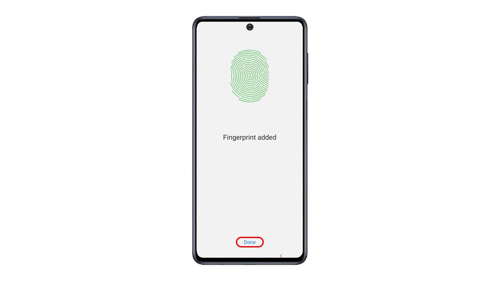 samsung m50 fingerprint