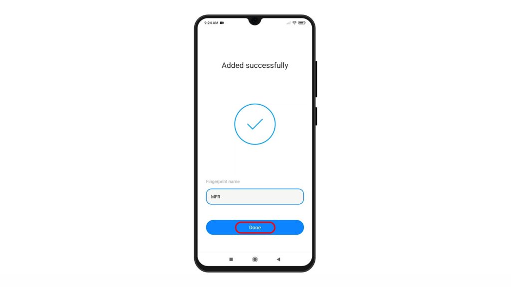 add new fingerprint xiaomi redmi note8pro done
