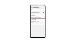 cum se blochează un număr pe Samsung Galaxy A51