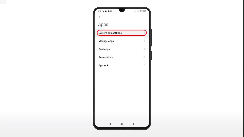 change set redmi note8pro camera app storage to sd card sas