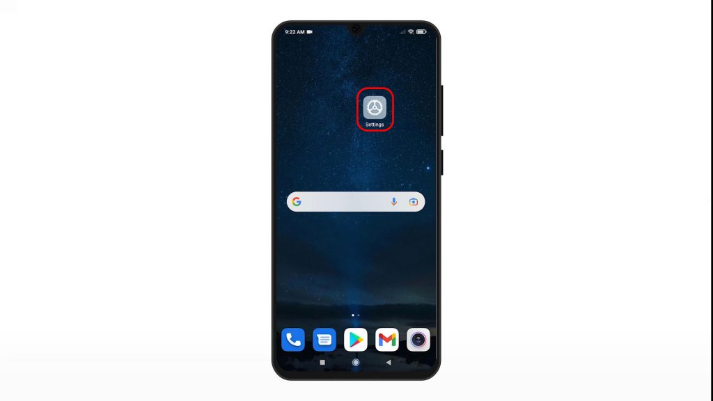 change set redmi note8pro camera app storage to sd card settings