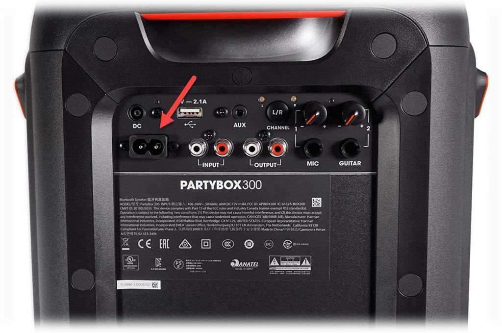 Fix JBL Partybox 300 Will Not Charge Problem