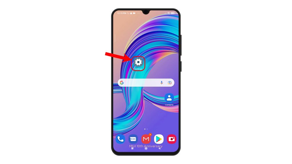 clear app data redmi note8 pro settings