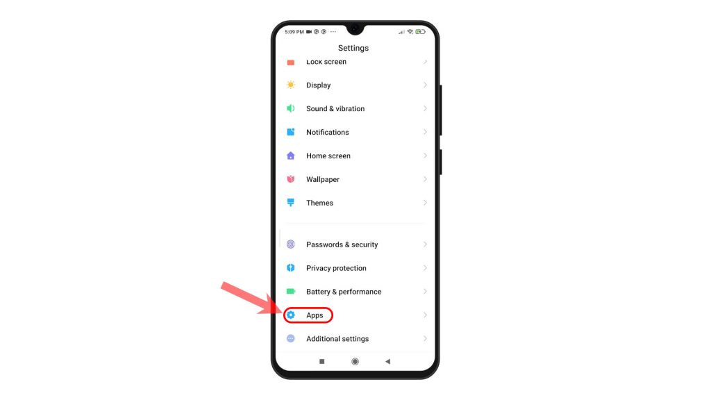 enable app lock redmi note8pro apps