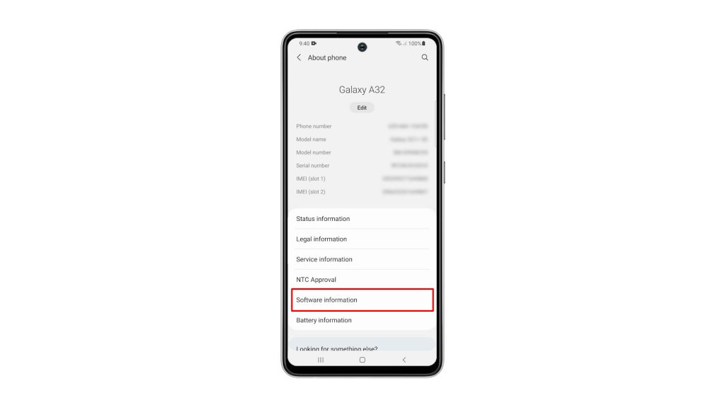 enable developer options galaxy a52 4