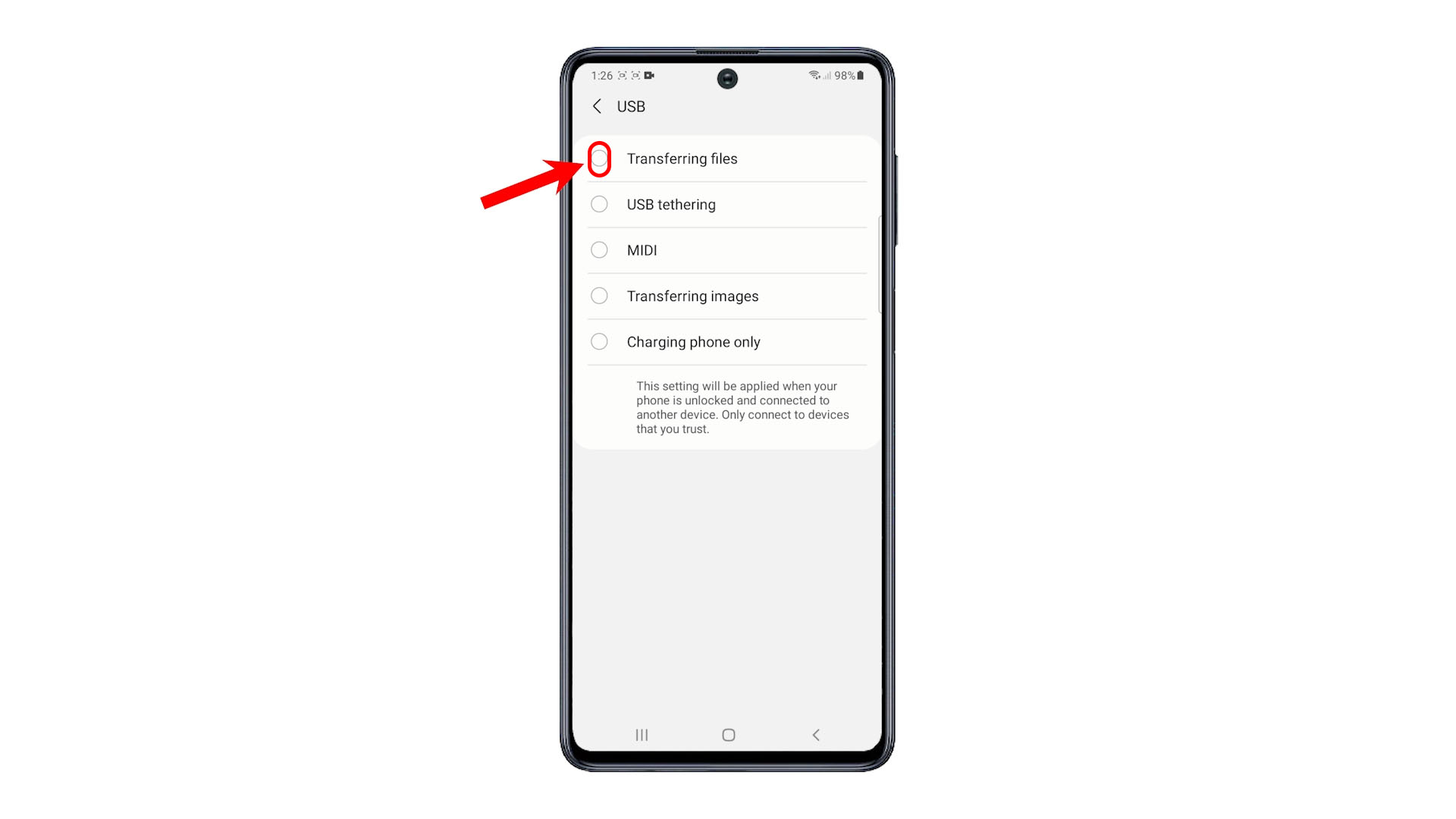 How to enable usb debugging mode on samsung galaxy m51 the droid guy