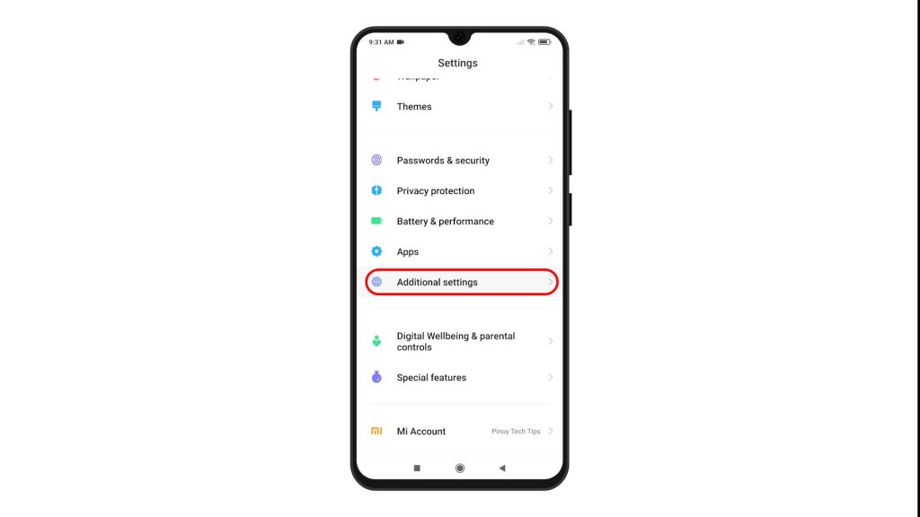 enable xiaomi redmi note8pro usb debugging addset