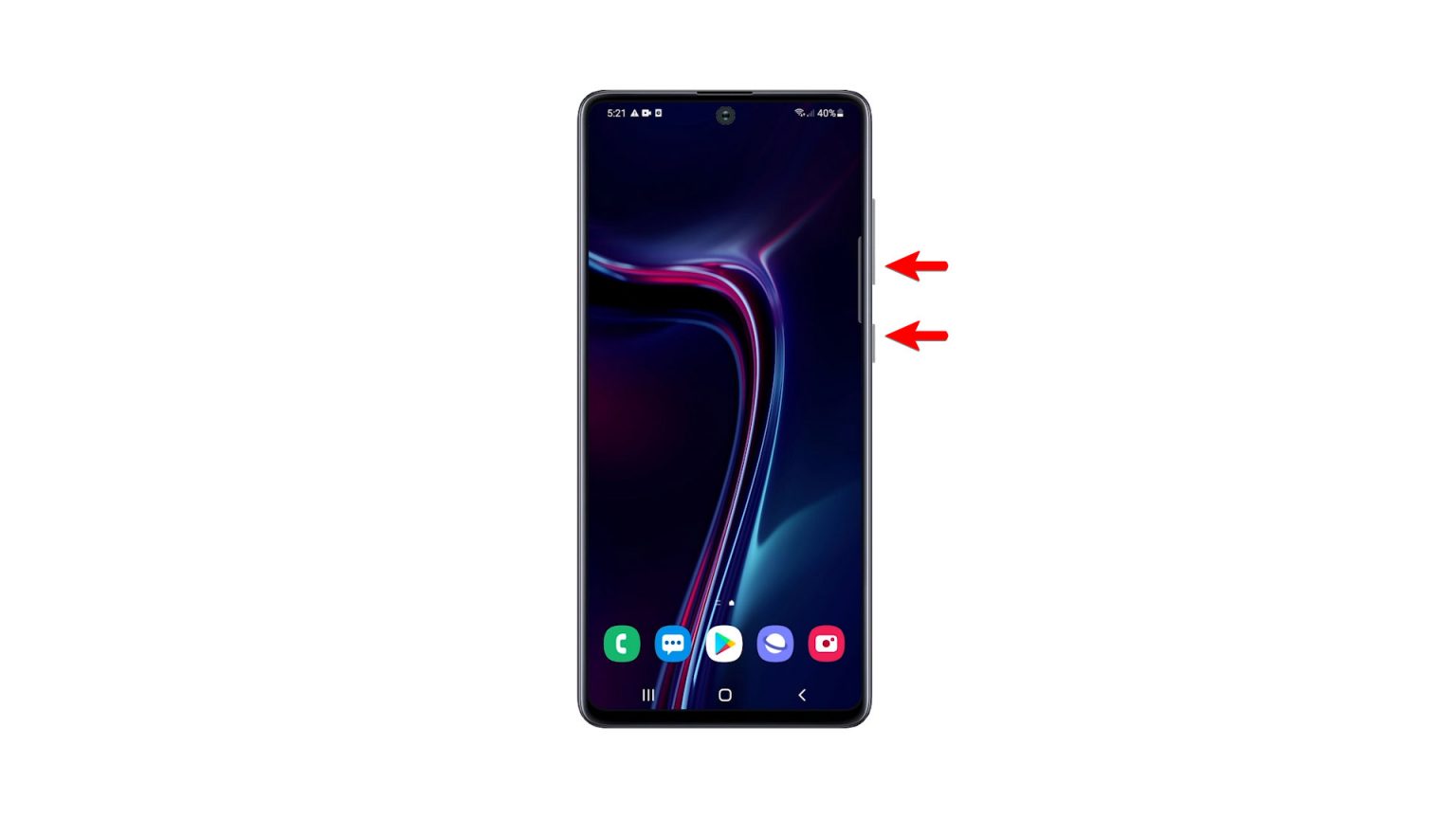  how to enter safe mode on samsung galaxy a71