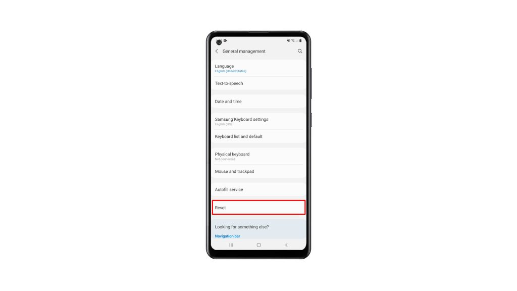 factory reset galaxy a21s 3