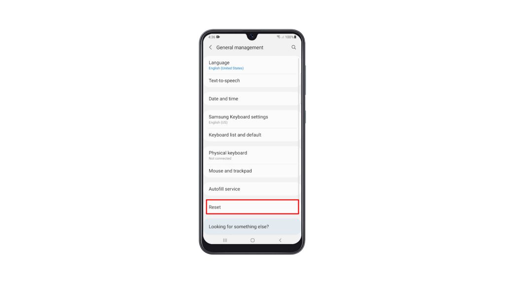 factory reset galaxy a32 4