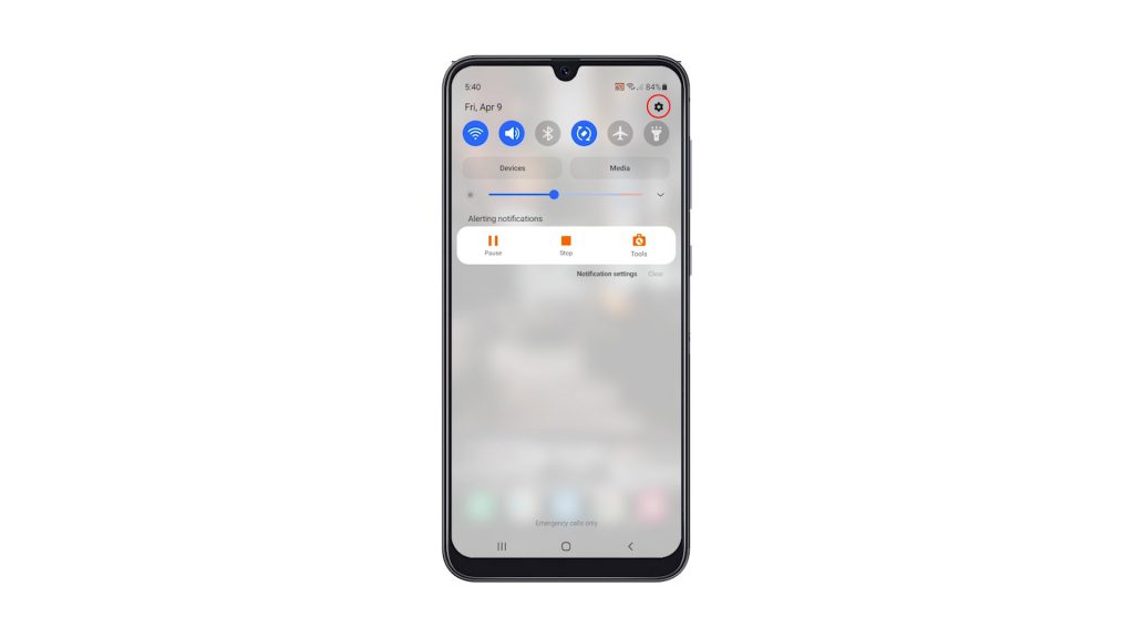 factory reset galaxy a50