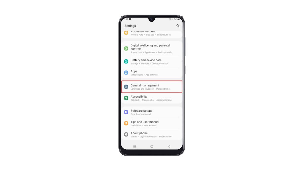 factory reset galaxy a50 2