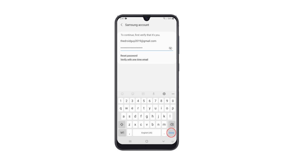 factory reset galaxy a50 7