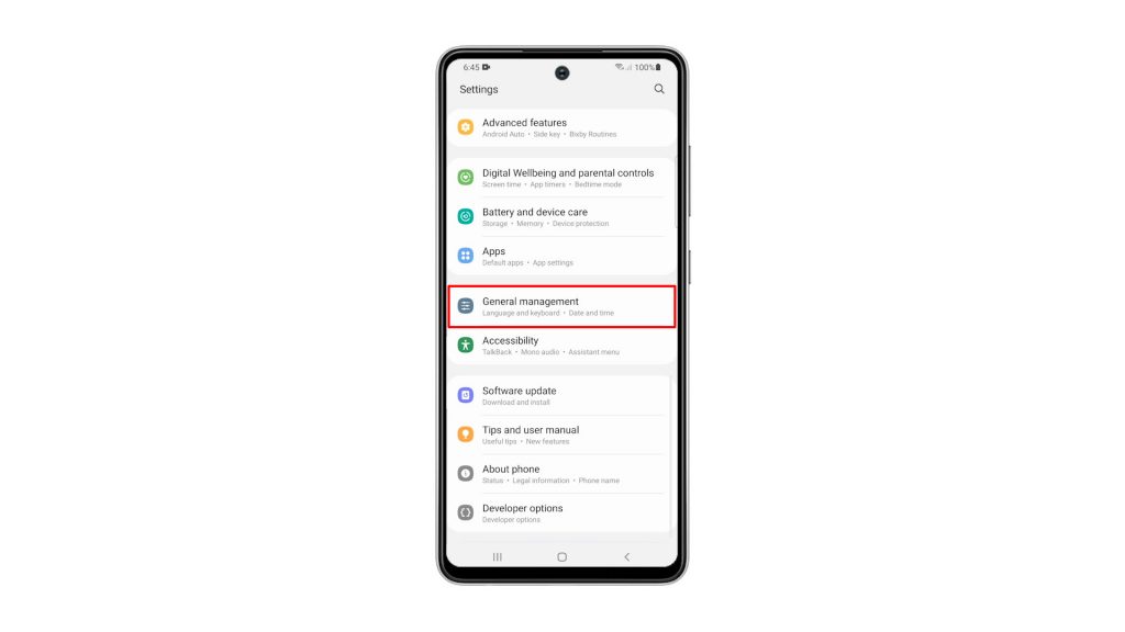 factory reset galaxy a52 3