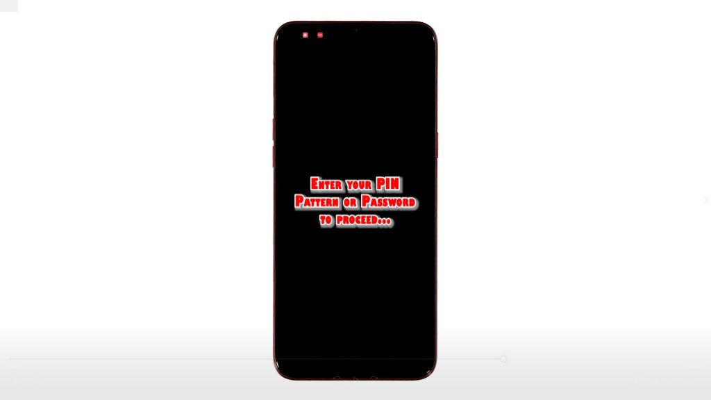 factory reset realme narzo10 via settings enterpin