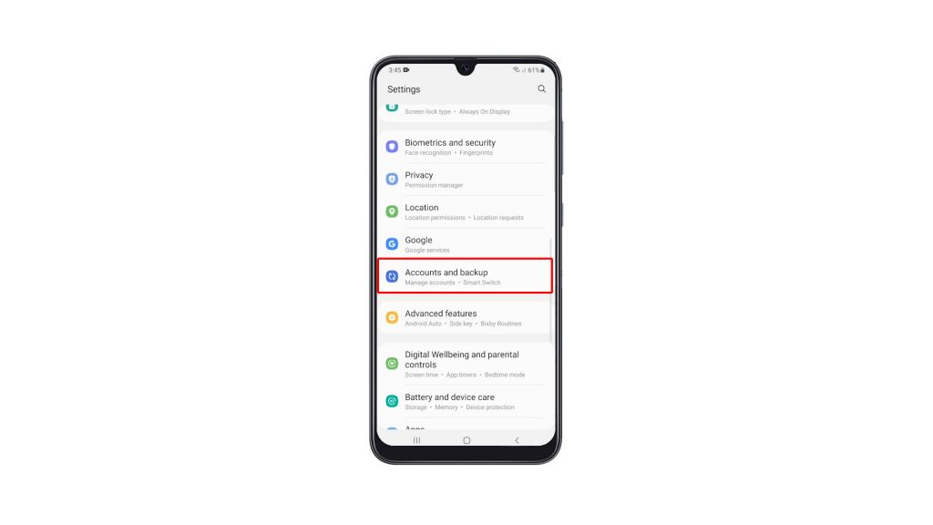 remove google account galaxy a31 1