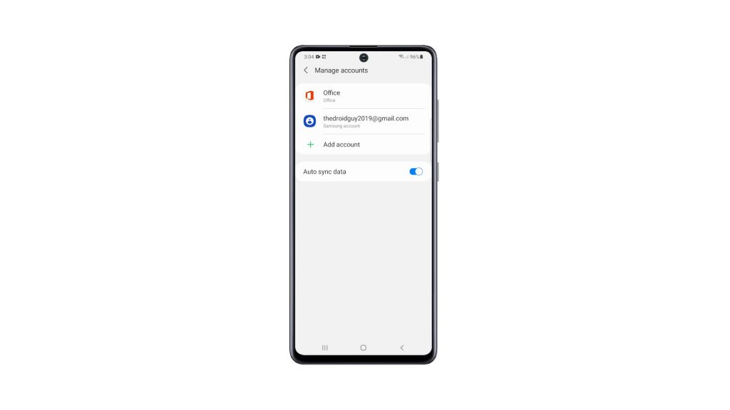 remove google account galaxy a51 6