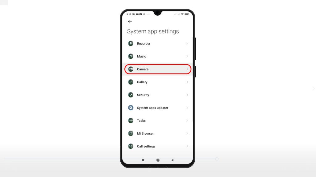 reset camera settings xiaomi redmi note8 pro camera