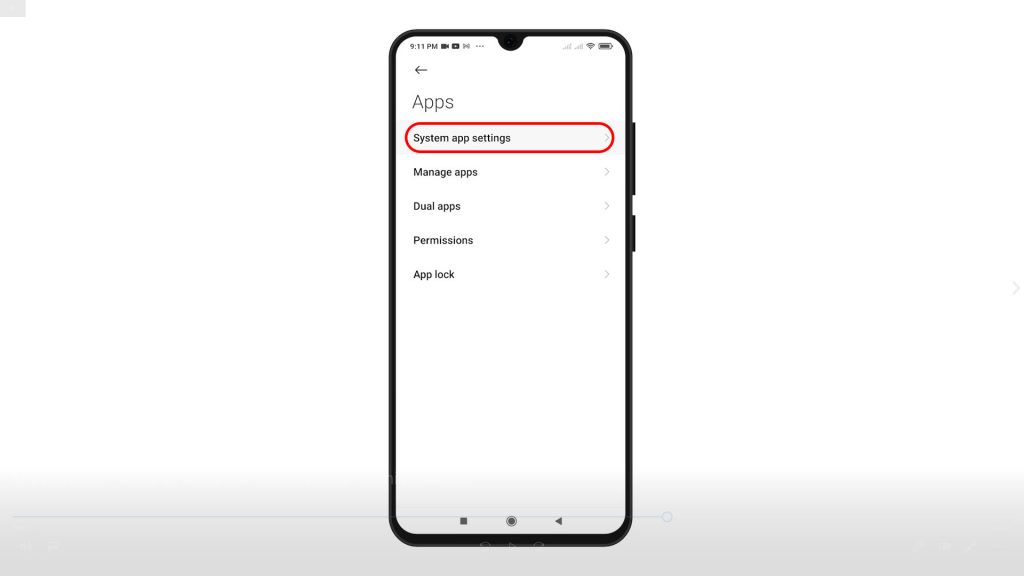 reset camera settings xiaomi redmi note8 pro systemapp