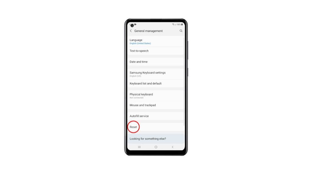 reset network settings galaxy a21s 3