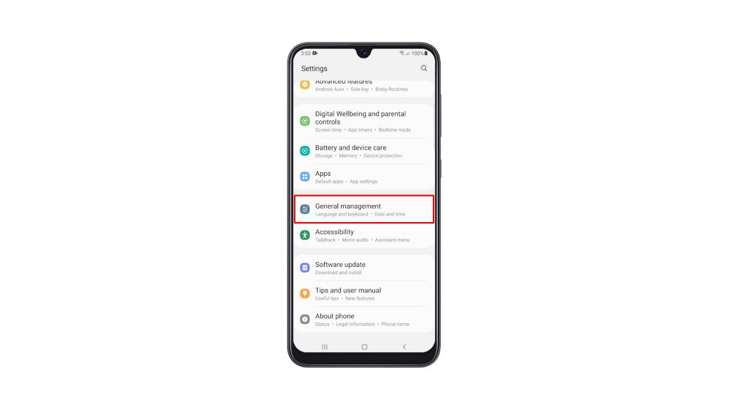 reset network settings galaxy a32 2
