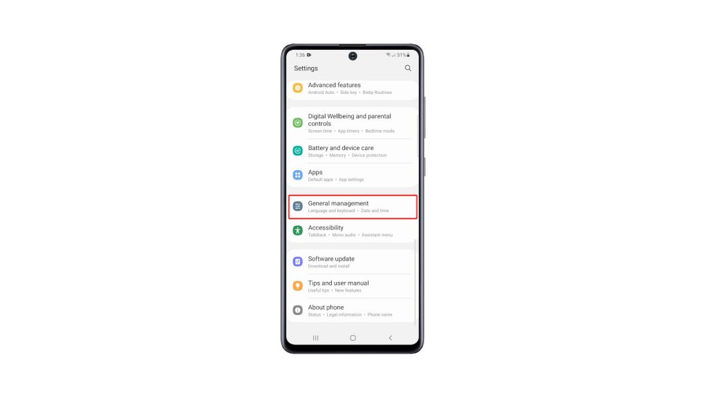 reset network settings galaxy a71 2