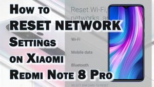 How to Reset Network Settings on Xiaomi Redmi Note 8 Pro | Restoring Network Defaults