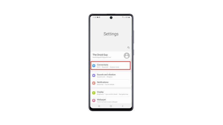 How To Set Up Portable Hotspot On Samsung Galaxy A51 – The Droid Guy